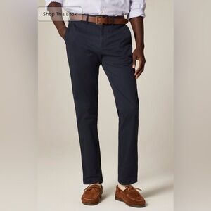 J.Crew 770 Straight-fit stretch chino pant in navy